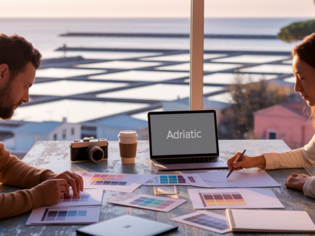 Brand identity Cervia: branding, grafica e social